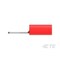 Te Connectivity Fork Terminal, #6 Stud Size, 16 AWG, 600 V, Vinyl, PVC Insulated, Red 52949 - alternate 4